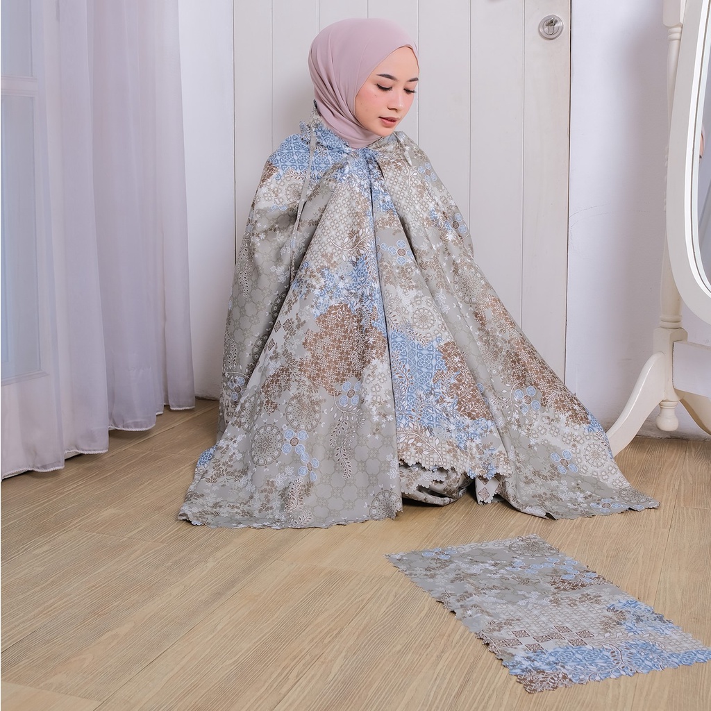 Ladybydiana SHOFIA PRAYER SET Mukenah Dewasa Travelling Bahan Maxmara Mewah dan Elegant