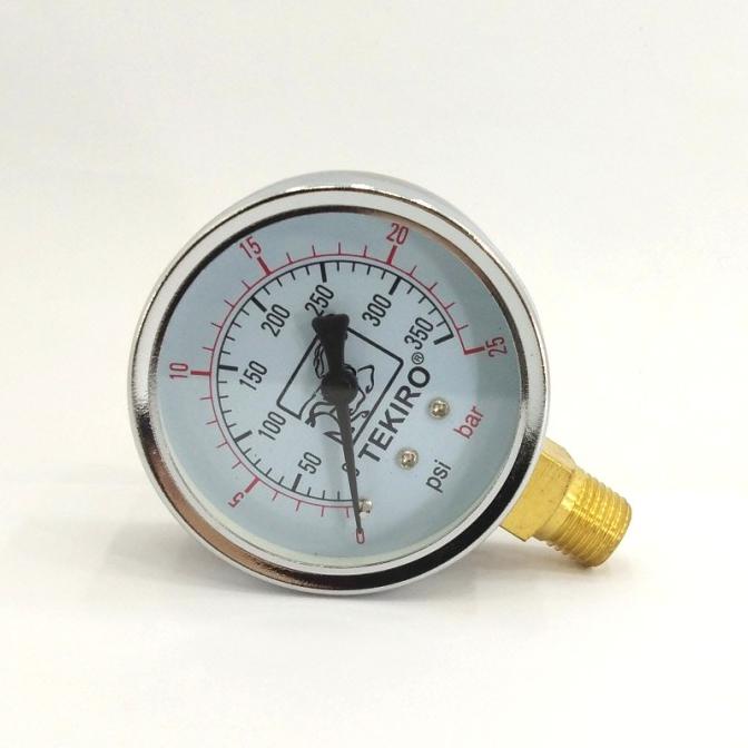 ] Pressure Gauge 25 Bar Tekiro