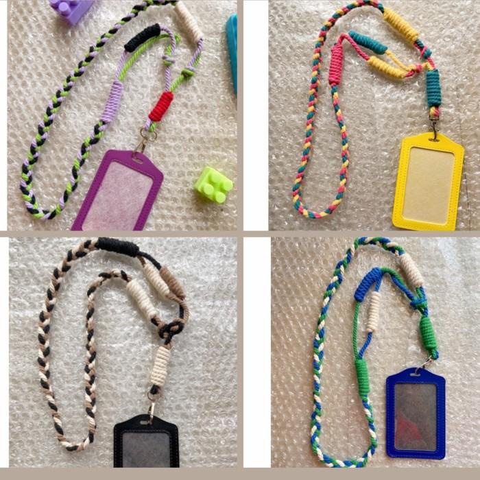 

Terlaris Lanyard Id Card / Lanyard Id Card Macrame - Ready