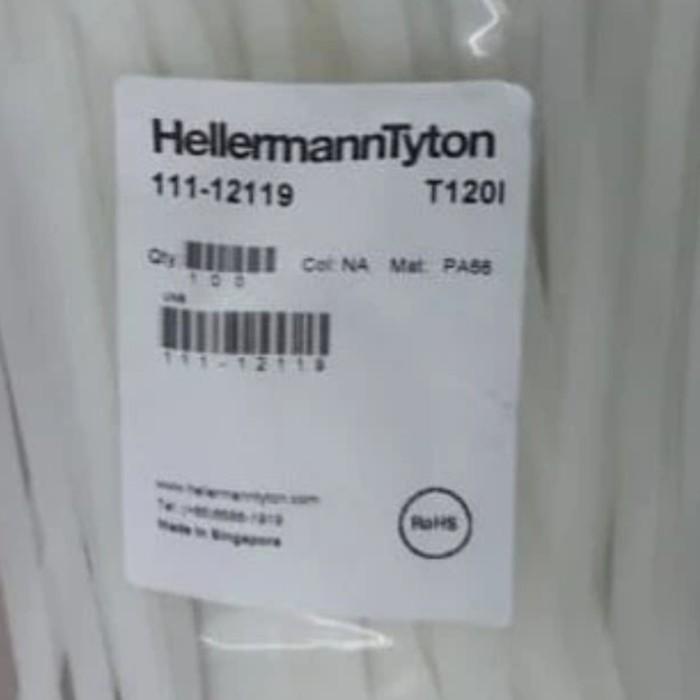 

Terlaris Klip Hellermann Tyton Insulok T120I/T120B Kabelbties Cable Tie Ties