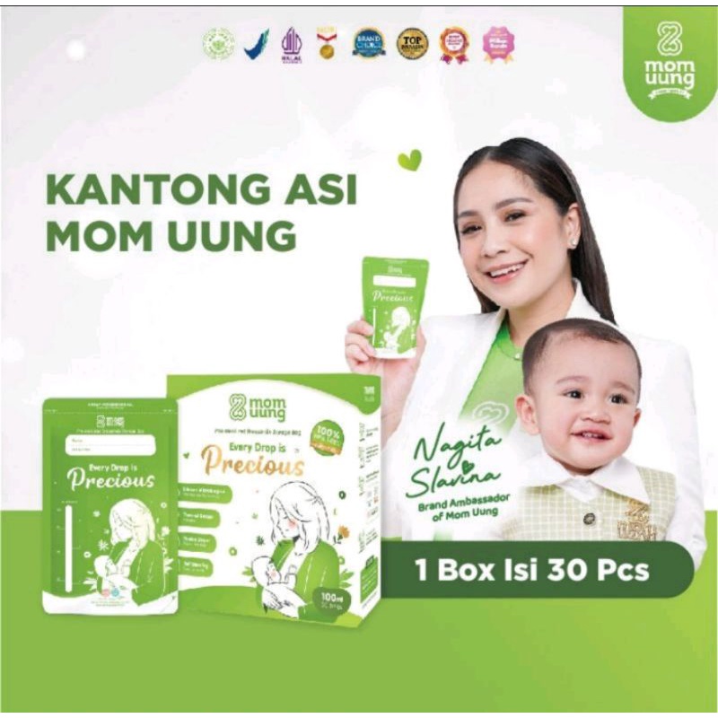 Mom Uung Kantong Asi Isi 30 Kapasitas 100 ml