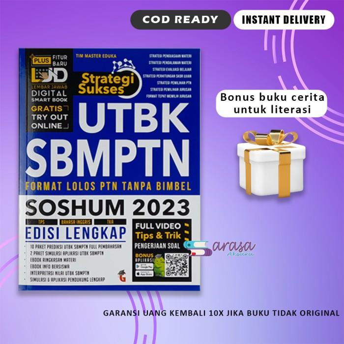 Terlaris Buku Utbk Sbmptn Strategi Sukses Utbk Sbmptn Soshum 2023