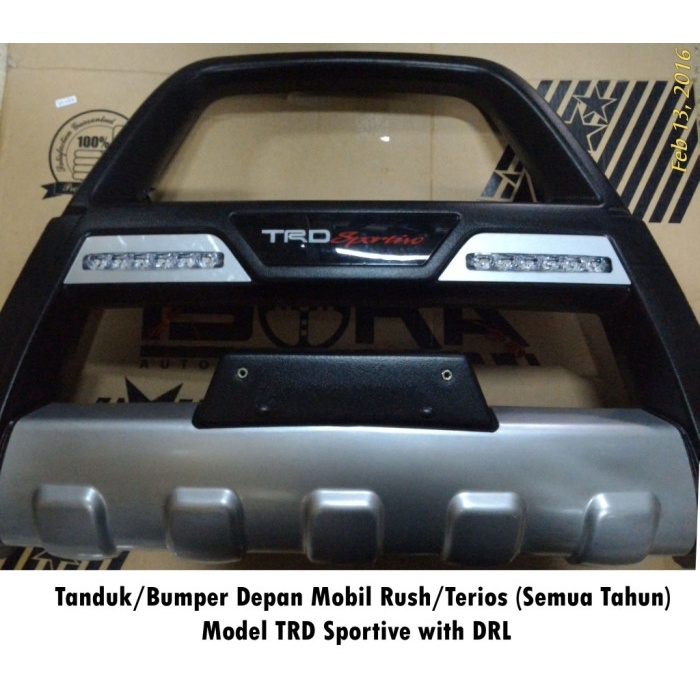 Tanduk / Bumper Depan Terios / Rush OLD / NEW Model TRD Sportivo with
