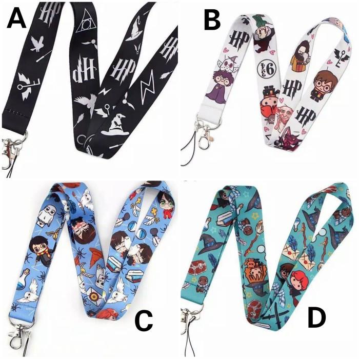 

Terlaris Lanyard Tali Gantungan Leher Id Card Strap Harry Potter Printing