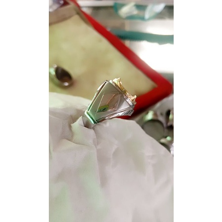 emban ikat ring monel super doff handmade