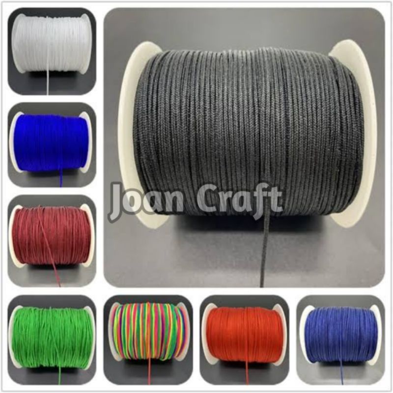 Tali Cina Tali Kalung Tali Gelang Tali Giok uk. 2mm  per meter