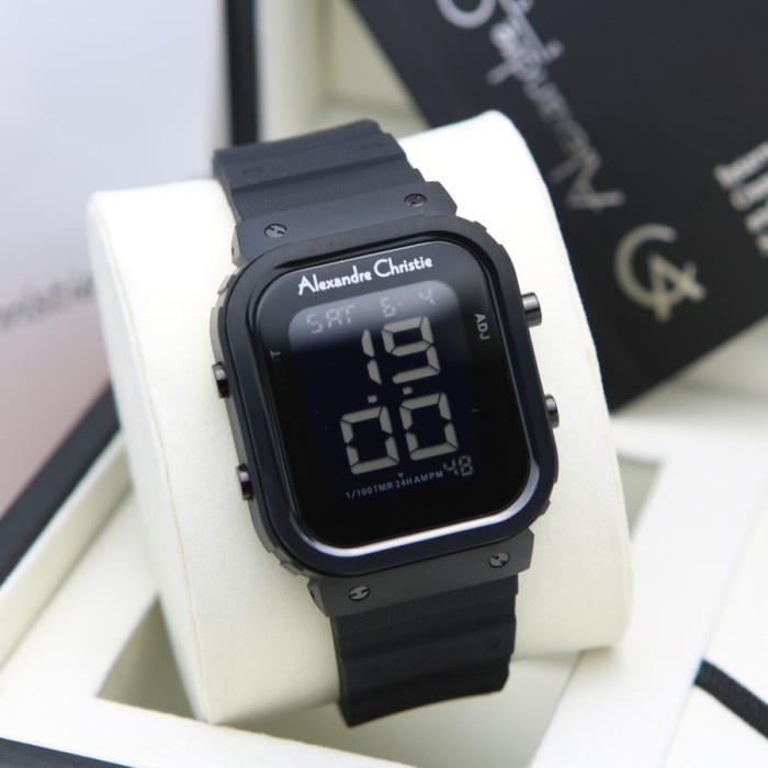 Promo Jam Tangan Alexandre Christie Pria Ac9357Mh Digital Original Termurah