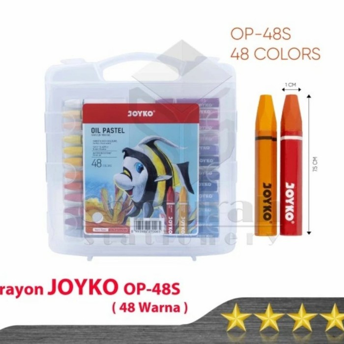 

Terlaris Crayon Titi Krayon Minyak Oil Pastels Isi 48