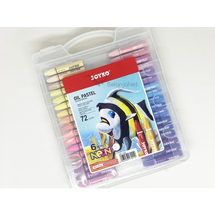 

Terlaris Krayon Crayon Titi Joyko Oil Pastel 72 Warna