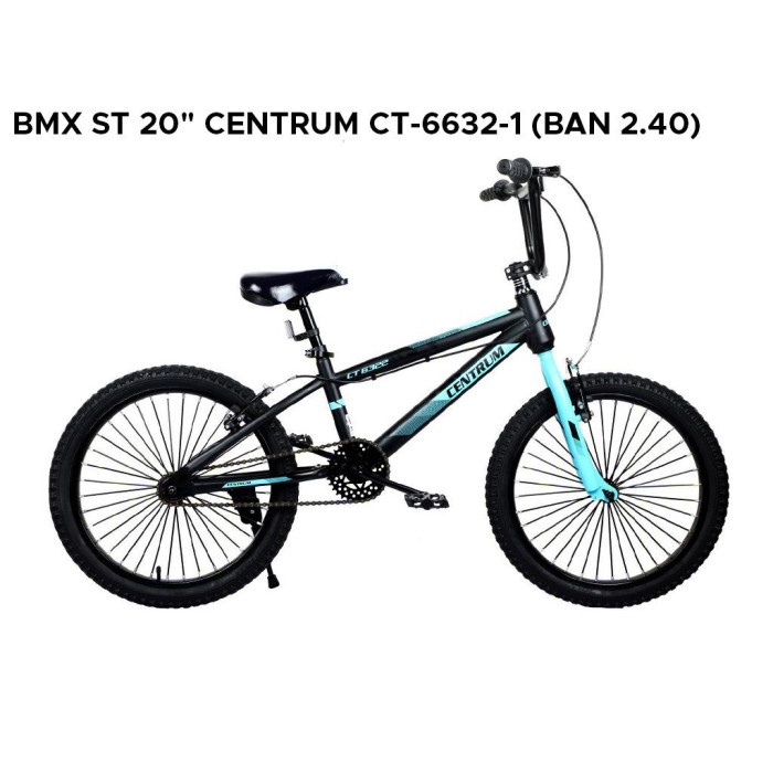 Terlaris Sepeda Bmx Anak Centrum Ct6632-1 Bmx 20 Inch Ban 2.4