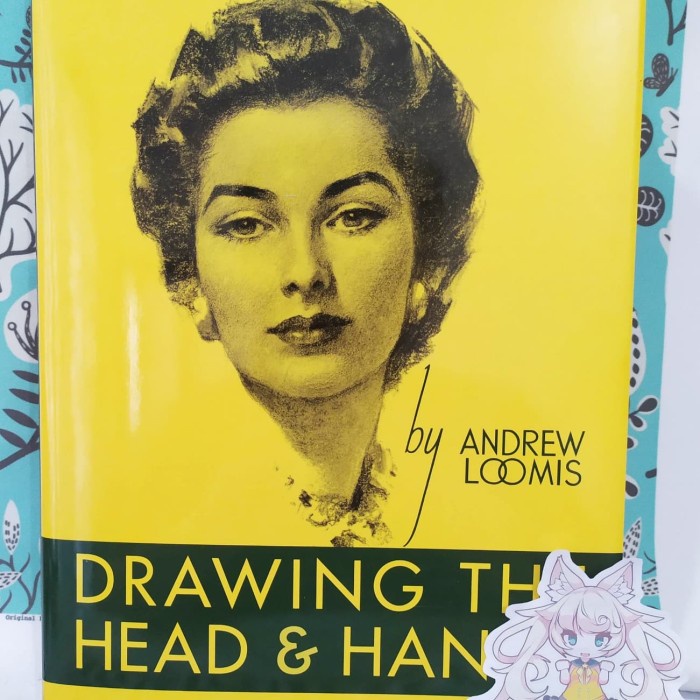 Terlaris Drawing The Head & Hands - Andrew Loomis Tutorial Book