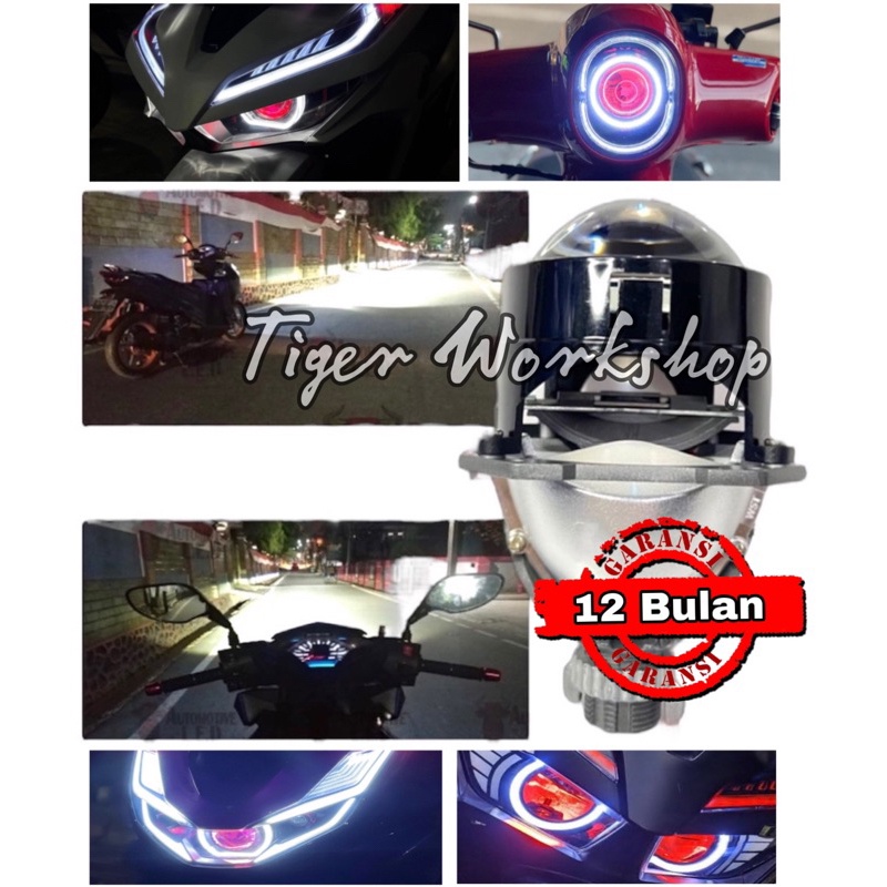 Terlaris WST BILED 2.5inch Projektor Biled WST 40Watt Reall FANKAI/IPHCAR New Generation Bluelens
