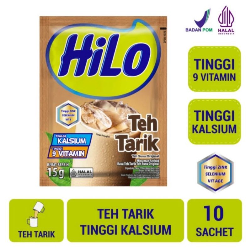 

HiLo Teh Tarik 10 Sachet - Tinggi Kalsium