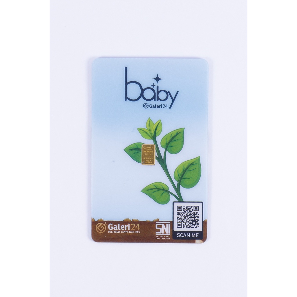Galeri 24 Baby Gold 0,3gr - Tumbuhan
