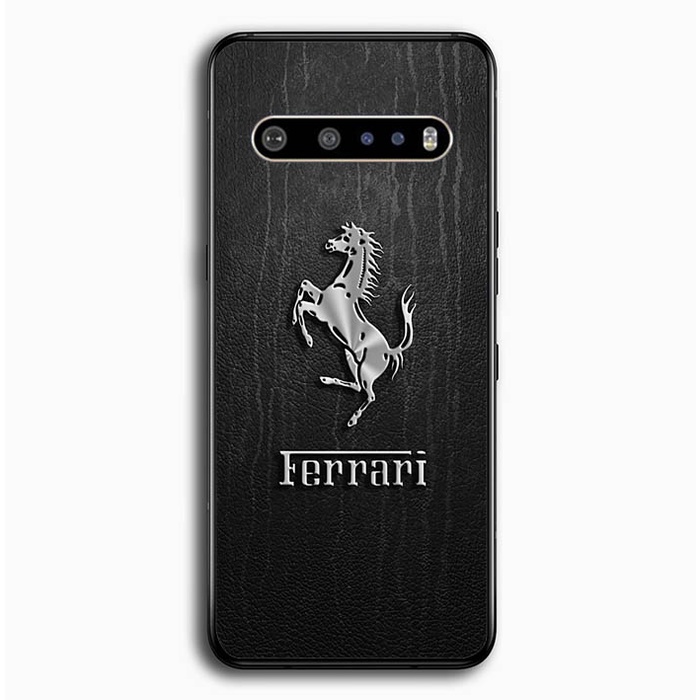 Casing Hardcase Custom Hp LG V60 V50 V40 V30 V20 Velvet ThinQ 5G Ferrari Logo AB1432 Case Cover