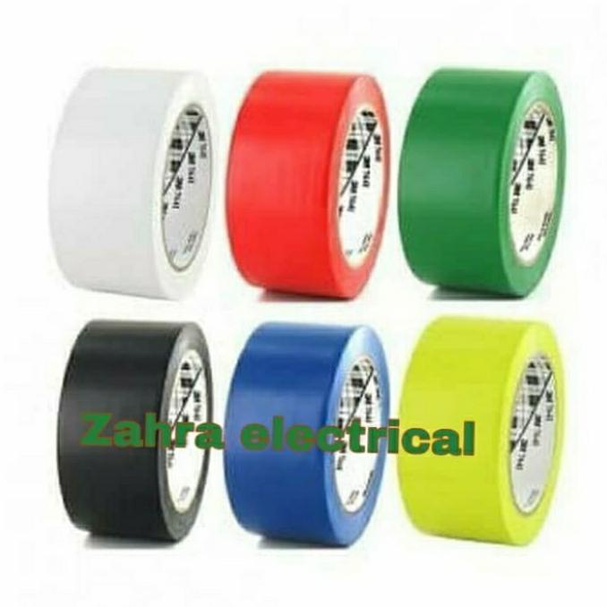 

MURAH 3M 764 Floor Marking tape - Lakban Lantai Vnyl- Garis line 2 inch