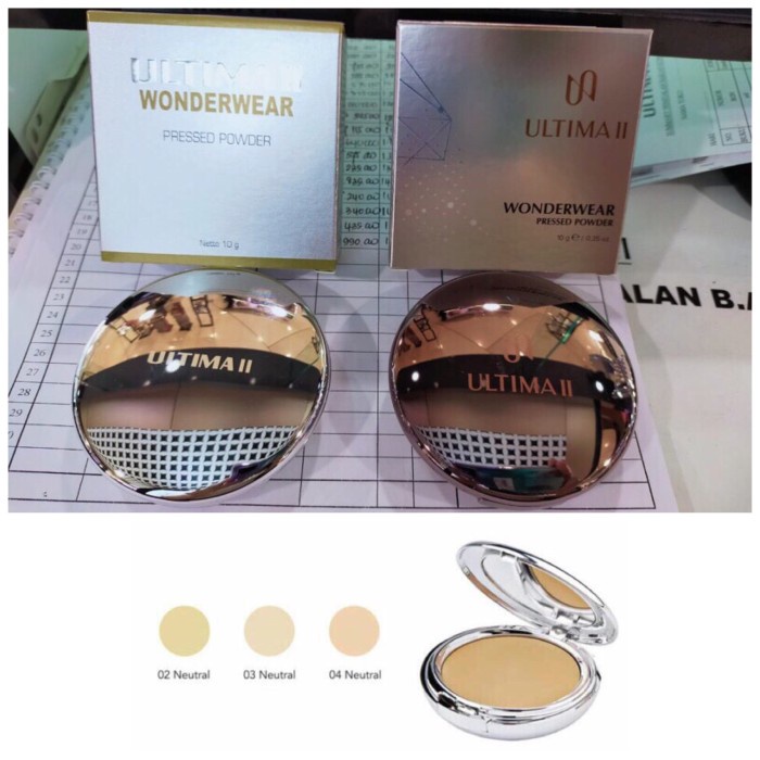 Ultima II Wonderwear pressed powder/ bedak padat ultima