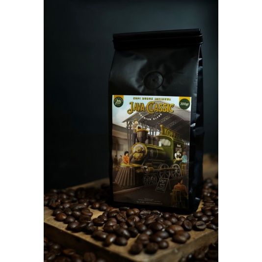 

JAVA CLASSIC 200gr Kopi Bubuk Istimewa Premium Blend Arabica Robusta