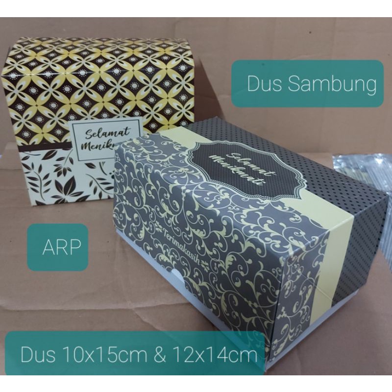 

Dus Sambung-Tanpa Rakit 10x15cm & 12x14cm/Dus snack tanpa rakit ukuran 10x15cm & 12x14 cm/HARGA TERTERA UTK 10LEMBAR