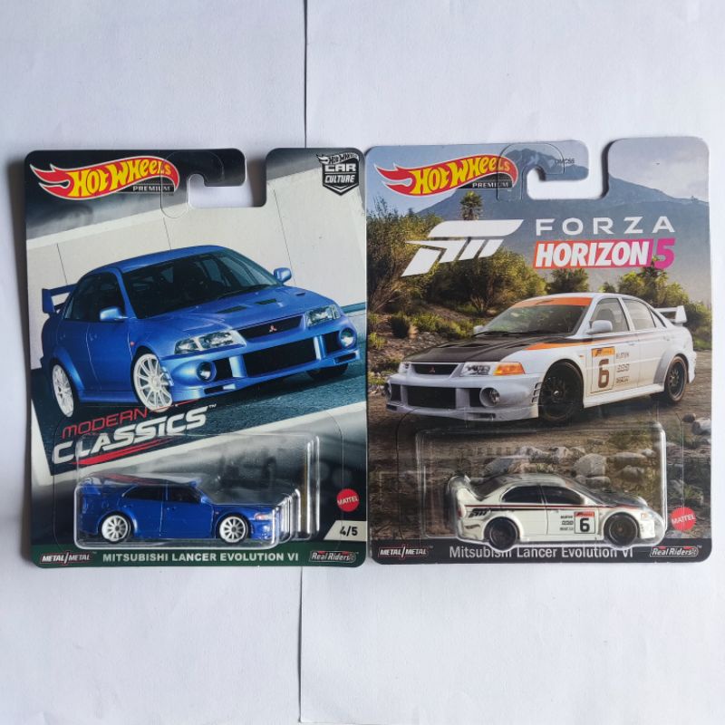 Hot wheels Premium Mitsubishi Lancer Evolution VI || Premium || Modern classic & Forza || Paket isi 