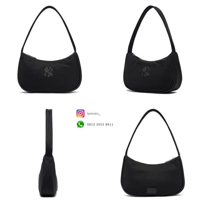 MLB Nylon Hobo Bag NEW YORK YANKEES - Black