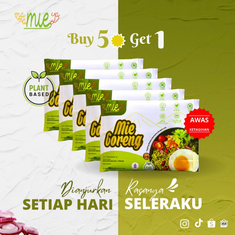 

Promo mamaMIEya Mie Sayur Sehat dengan Rasa Mie Goreng