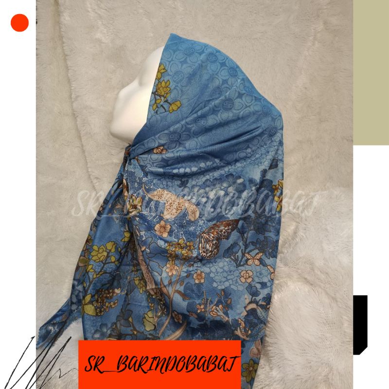 HIJAB VOAL PREMIUM MOTIF LASER CUT / HIJAB VOAL MOTIF LASER CUT/  KERUDUNG VOAL MOTIF / SEGI MOTIF S