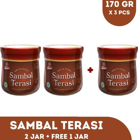 

Kepuasan Belanja Jj8J3PAKET SAMBAL TERASI JAR 170 GR BUY 2 GET 1