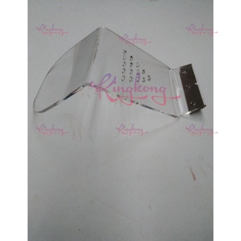 Berkualitas sekat bagasi downdraft beat FI akrilik . Cover Bagasi Downdraft Beat FI all Series .,