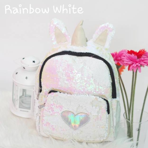 COD Tas Anak Sequin Unicorn / Tas Sekolah Anak Perempuan / Tas Smiggle / Tas Sequin Smiggle .,