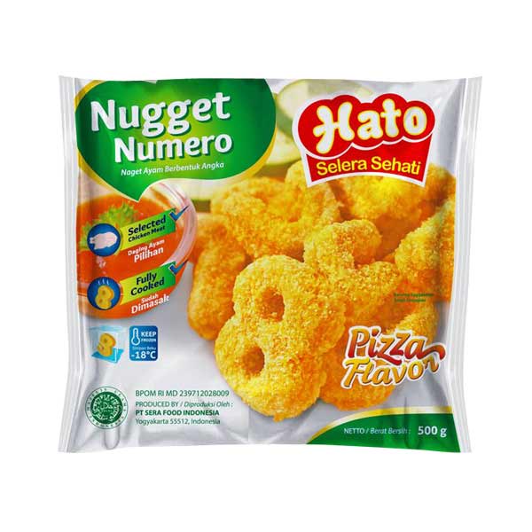 Promo Harga Hato Nugget Numero 500 gr - Shopee