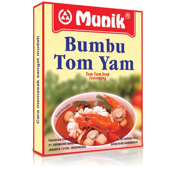 

MUNIK BUMBU TOM YAM 130 GR