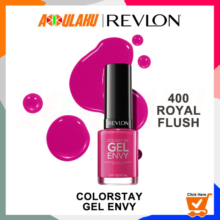 REVLON COLORSTAY GEL ENVY NAIL POLISH GEL KUTEK KUTEKS CAT KUKU - 530 DOUBLE DOWN
