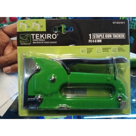 Terlaris Staples Gun Tekiro - Staples Jok Motor - Staples Tembak Tekiro 4-8 Mm