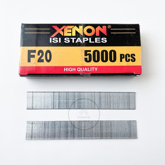 Terlaris Xenon Refill Isi Mesin Staples Steples Paku Tembak F10 F15 F20 F25 F30