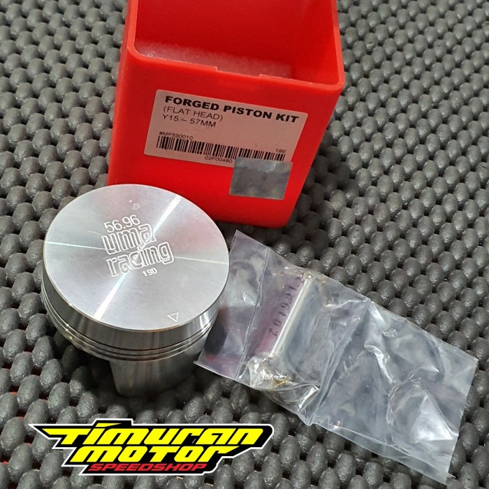 PISTON UMA RACING 57 MM PEN 14 FORGED FLAT HEAD MX - MX KING - VIXION