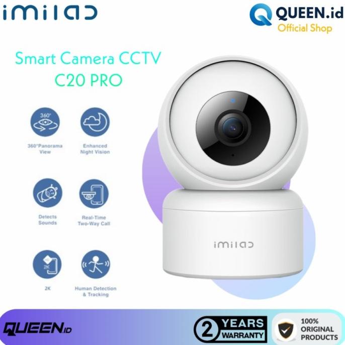 Imilab C20 Pro Home Security Smart Camera Cctv Ip Wifi 2K 360 Kamera Tokomakmursentosa32