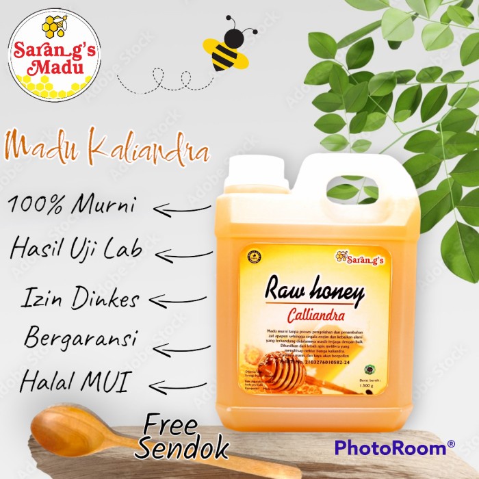 

MADU KALIANDRA 1500gr, MADU ASLI,RAW HONEY