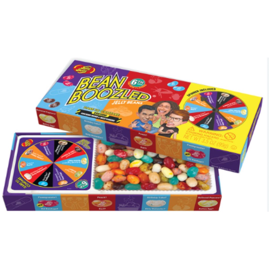 

BEAN BOOZLED SPINNER JELLY BEANS CANDY 6TH 100gr