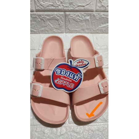 [Defect] Sandal Red Apple BG3662 Sol Tebal Pink Pastel