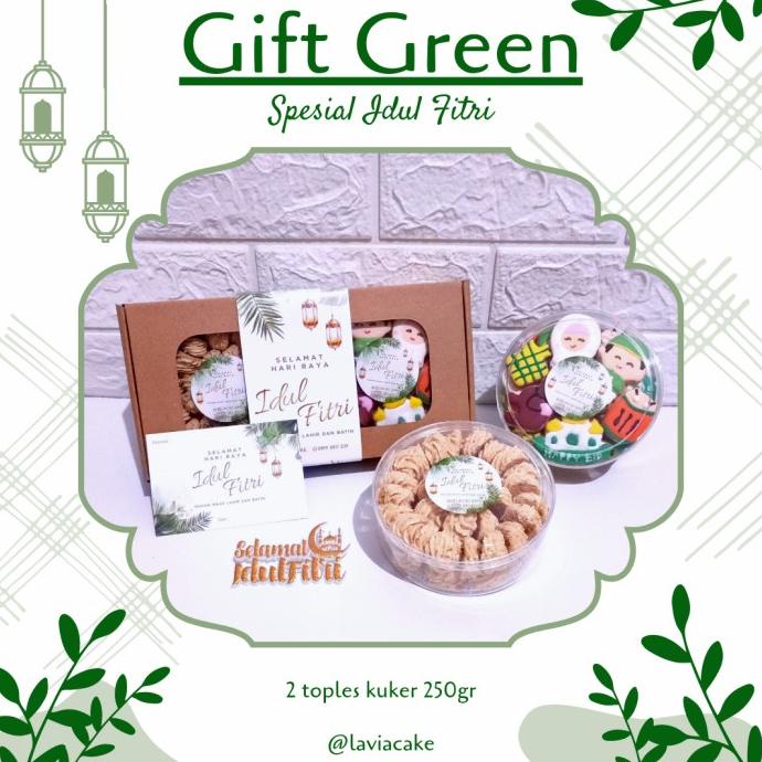 

Parcel Kue Kering Lebaran Paket Kecil Gift Card Dus Ramadhan