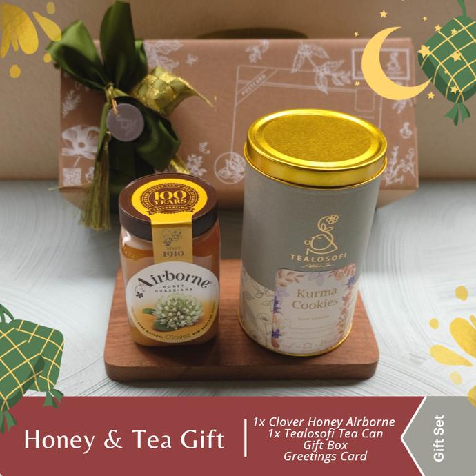 

Honey and Tea Gift - Healthy Hampers Tealosofi Artisan Tea - Airbone
