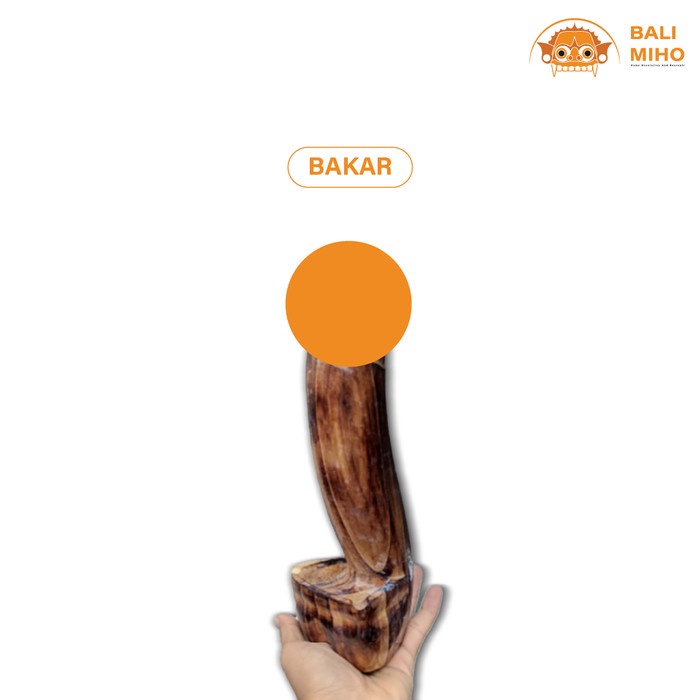 Asbak Lolok Bali 30 cm - Asbak Bali - Asbak Lolok - Asbak Kayu - Asbak