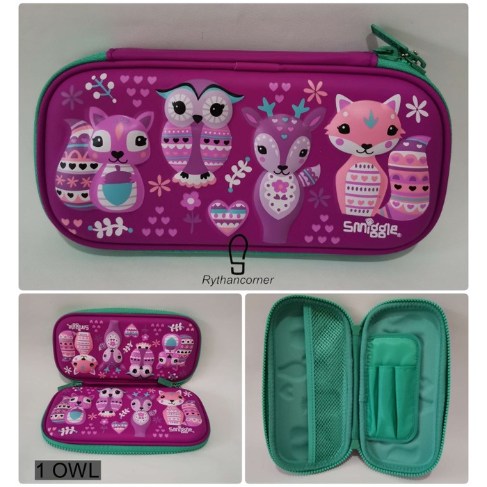 

BAYAR DITEMPAT KOTAK PENSIL PENCIL CASE SMIGGLE KECIL - Owl /ALAT TULIS AESTHETIC/ALAT TULIS