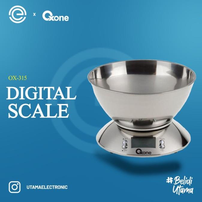 OXONE Timbangan Kue Digital 3 Kg - OX-315
