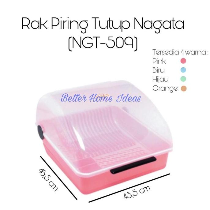Rak Piring Plastik Serbaguna - NAGATA (NGT-509) - ORI