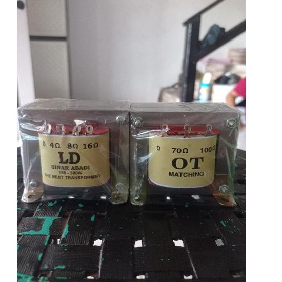 Terheboh TRAFO OT UNTUK AMPLI TOA KE SPEAKER TOA 150-300 WATT ASLI TEMBAGA MURNI Paket Terbatas