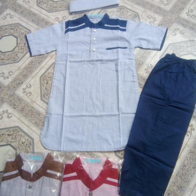 koko anak lengan pendek/koko vizar