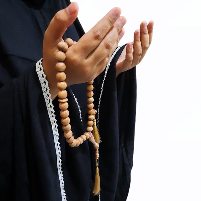 Tasbih Kayu Cendana Asli Wangi Original