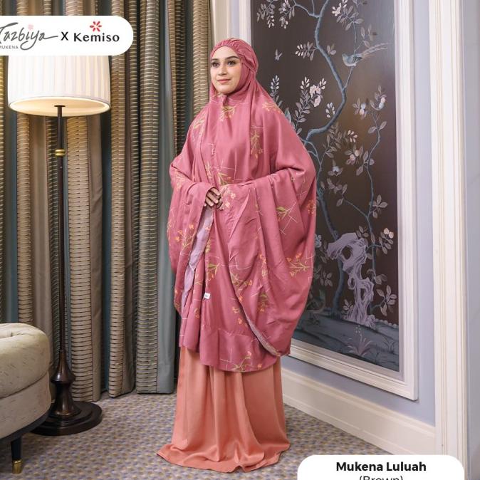 MUKENA TAZBIYA X KEMISO TAZBIYA LULUAH SERIES ALLSIZE